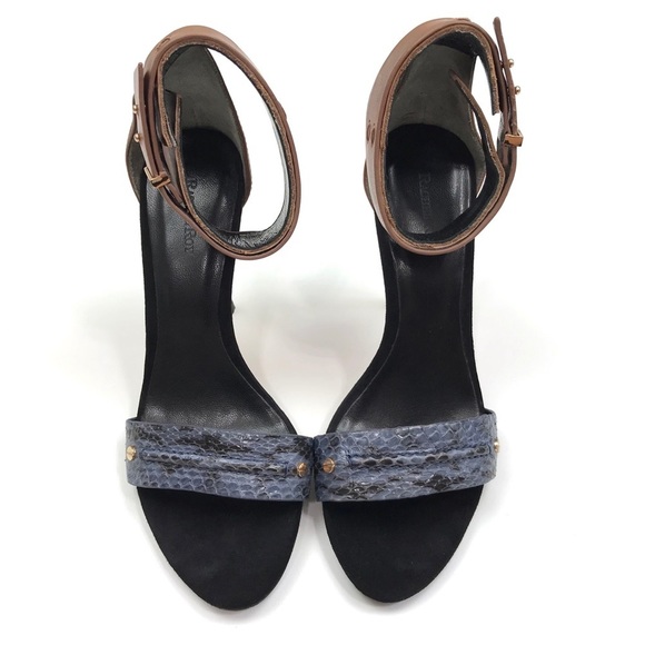 NEW {Rachel Roy} Osana Snake Ankle-Wrap Sandal - Picture 4 of 8